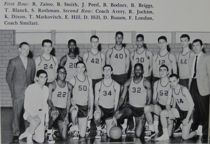 John N. Peed Basketball Team Photo